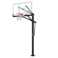 Баскетбольная стойка стационарная UNIX Line B-Stand-TG PRO 72"x42" (180 х 105 см) R45 H230-305 см