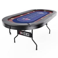 Игровой стол – покер DFC RAYKEEP 86", на 10 мест, складной