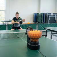 Робот-тренажер для настольного тенниса Scholle, Сила мяча (PowerBall) 100