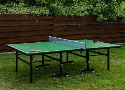 Всепогодный теннисный стол UNIX Line для улицы outdoor 6 мм, зеленый