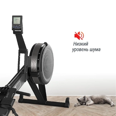 Гребной тренажер UNIX Fit Air аэромагнитный / Magnetic Rower-X черный