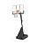 Баскетбольная стойка UNIX Line B-Stand-PC 49"x33" (122 х 81 см) R45 H240-305 см