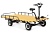 Платформенная тележка электрическая Rutrike СКЛАД 2500 NEW