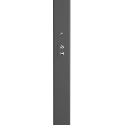 Баскетбольная стойка стационарная UNIX Line B-Stand-PC 72"x42" (180 х 105 см) R45 H230-305 см