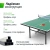 Теннисный стол UNIX Line для помещений Indoor 16 мм MDF зеленый