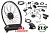 Мотор-колесо (комплект) Gelbert 36V 500W LCD 27.5" + АКБ 36V 10А/ч (HL)