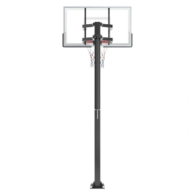 Баскетбольная стойка стационарная UNIX Line B-Stand-PC 54"x32" (140 х 80 см) R45 H230-305 см