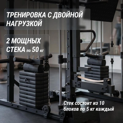 Силовой комплекс - мультистанция UNIX Fit (50 в 1)