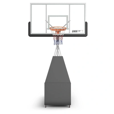 Баскетбольная стойка UNIX Line B-Stand-TG PRO 72"x42" (180 х 105 см) R45 H120-305 см