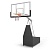 Баскетбольная стойка UNIX Line B-Stand-TG PRO 72"x42" (180 х 105 см) R45 H120-305 см